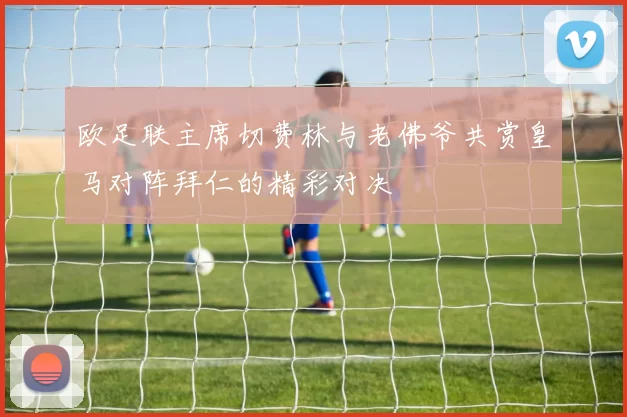 欧足联主席切费林与老佛爷共赏皇马对阵拜仁的精彩对决